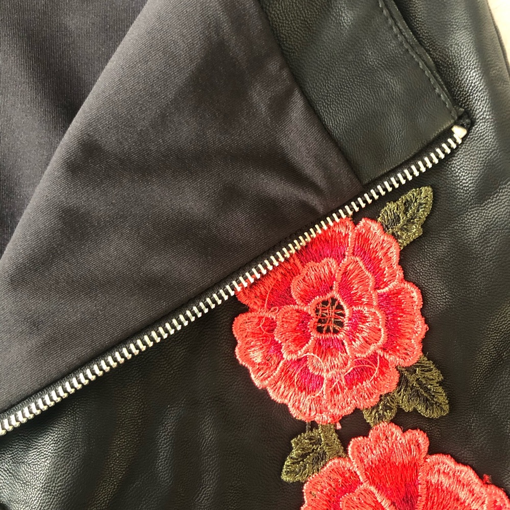 Forever 21 Faux Leather Mini Skirt